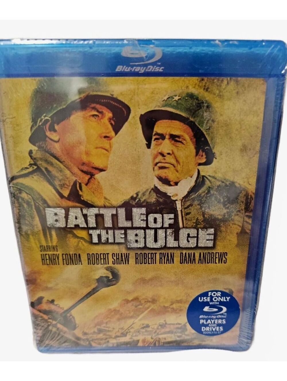 Battle of the Bulge Blu-ray Disc Brand New Sealed 1965 WWII War Movie